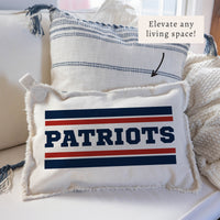 Patriots Stripes Pillow