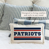 Patriots Stripes Pillow