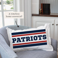 Patriots Stripes Pillow