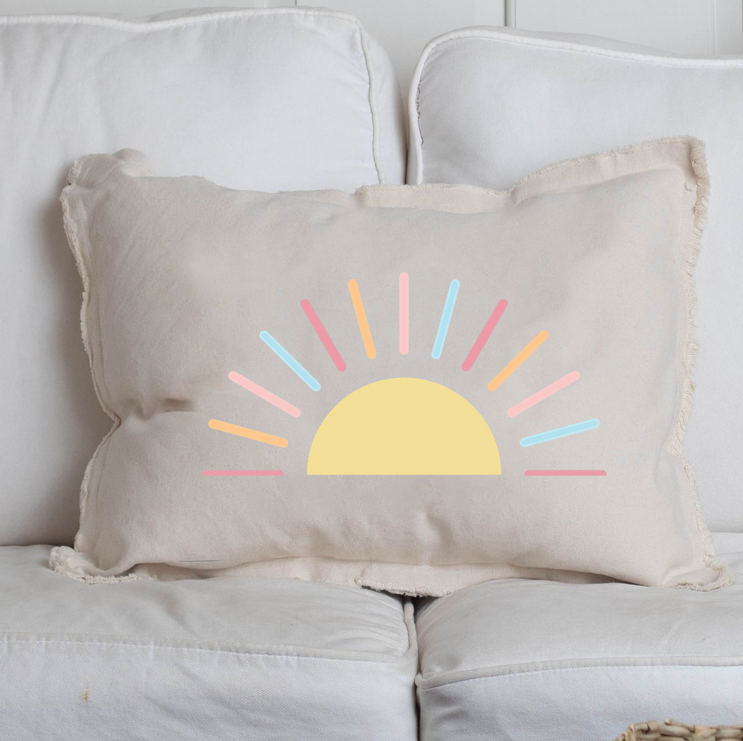 Sunrise Lumbar Pillow