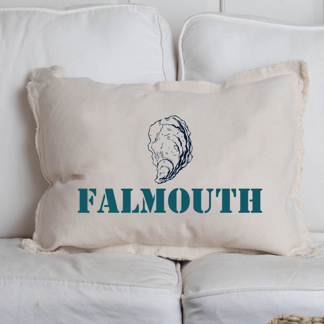 Personalized Oyster One Line Text Lumbar Pillow