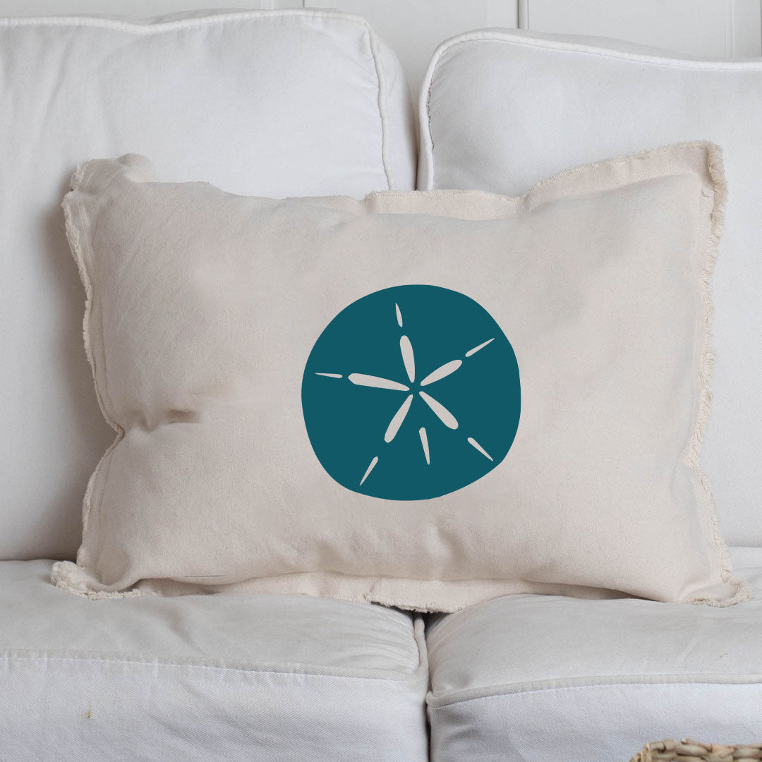 Personalized Sand Dollar Lumbar Pillow