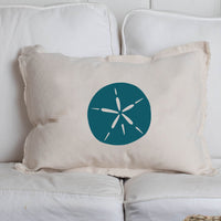 Personalized Sand Dollar Lumbar Pillow