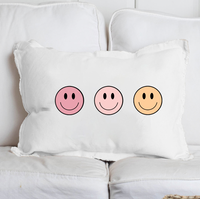 Smiley Lumbar Pillow