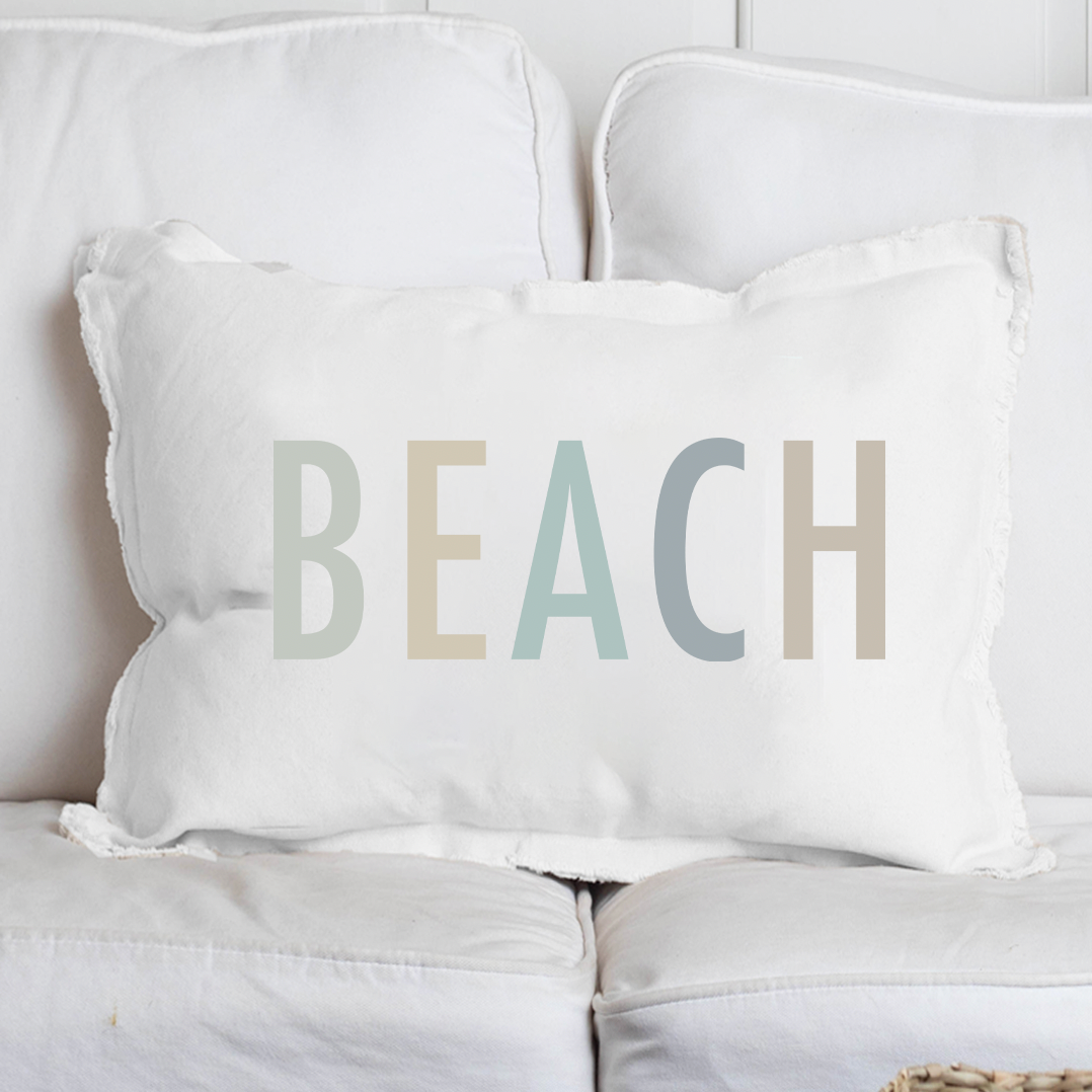 Beach Lumbar Pillow