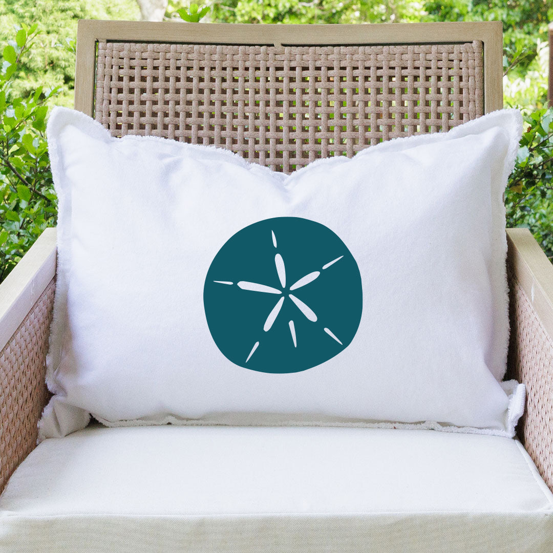 Personalized Sand Dollar Lumbar Pillow