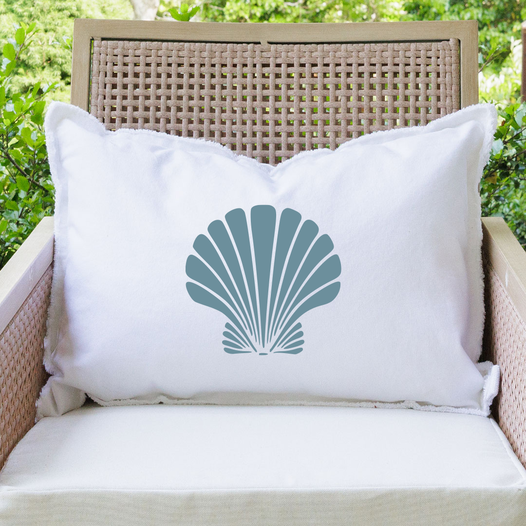 Personalized Shell Lumbar Pillow