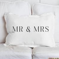 Mr & Mrs Lumbar Pillow