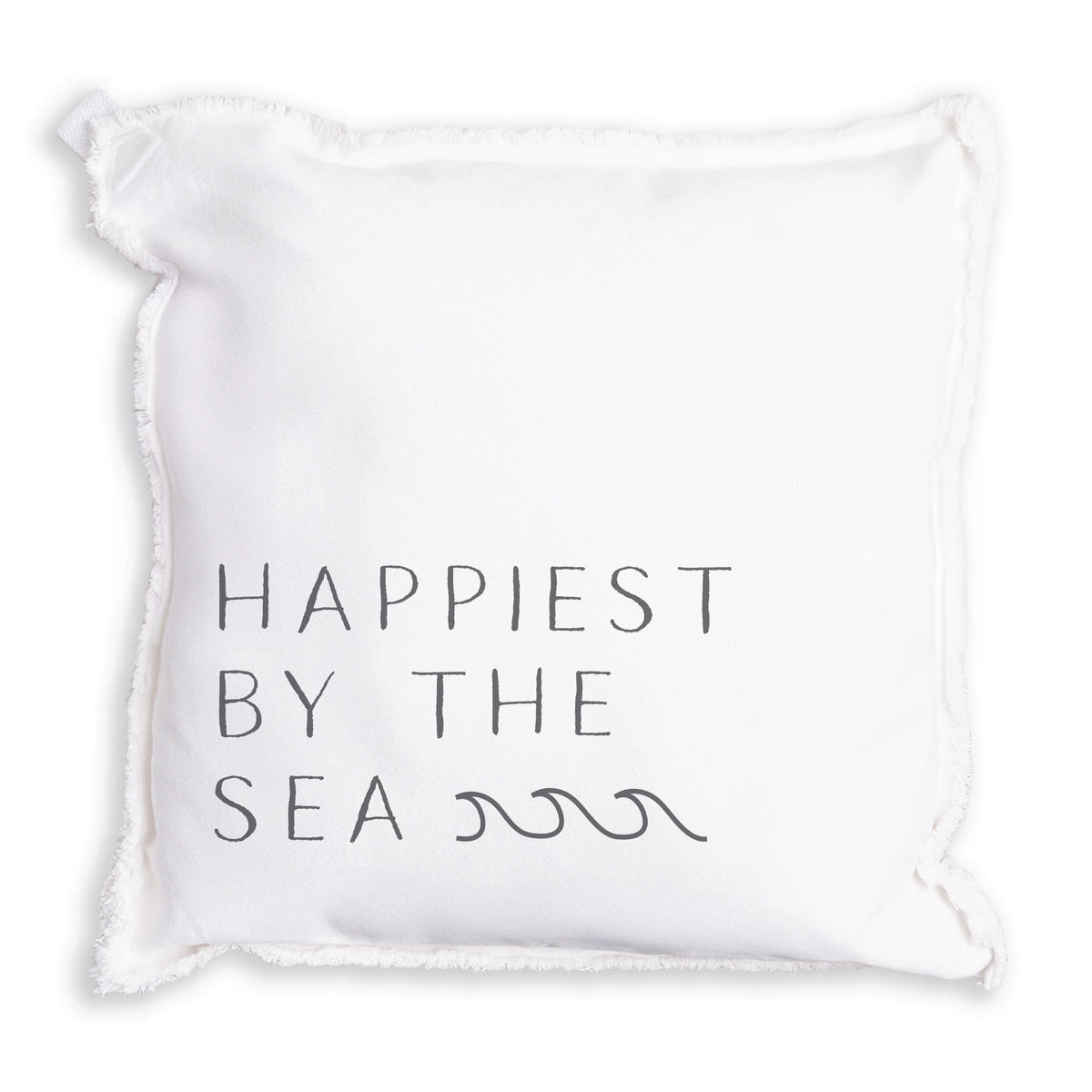 Happiest By The Sea Pillow