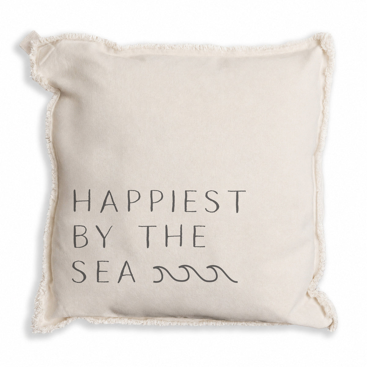 Happiest By The Sea Pillow