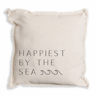 Happiest By The Sea Pillow
