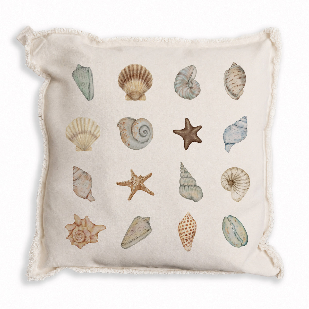 Shell Icons Pillow