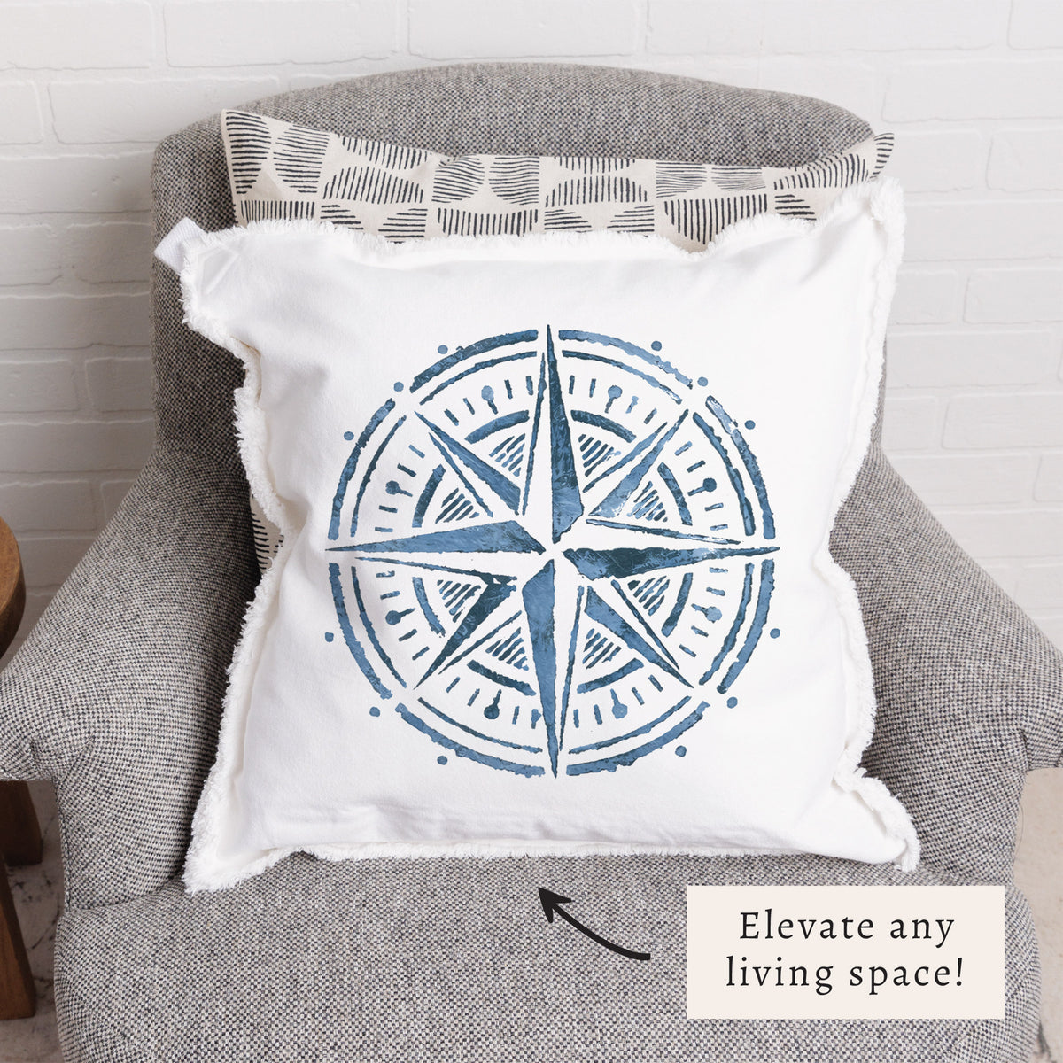 Compass Pillow