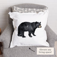 Black Bear Pillow