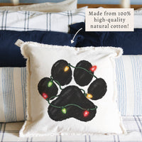 Paw Lights Pillow