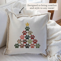 Paw Tree Pillow