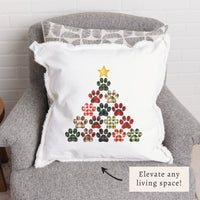 Paw Tree Pillow