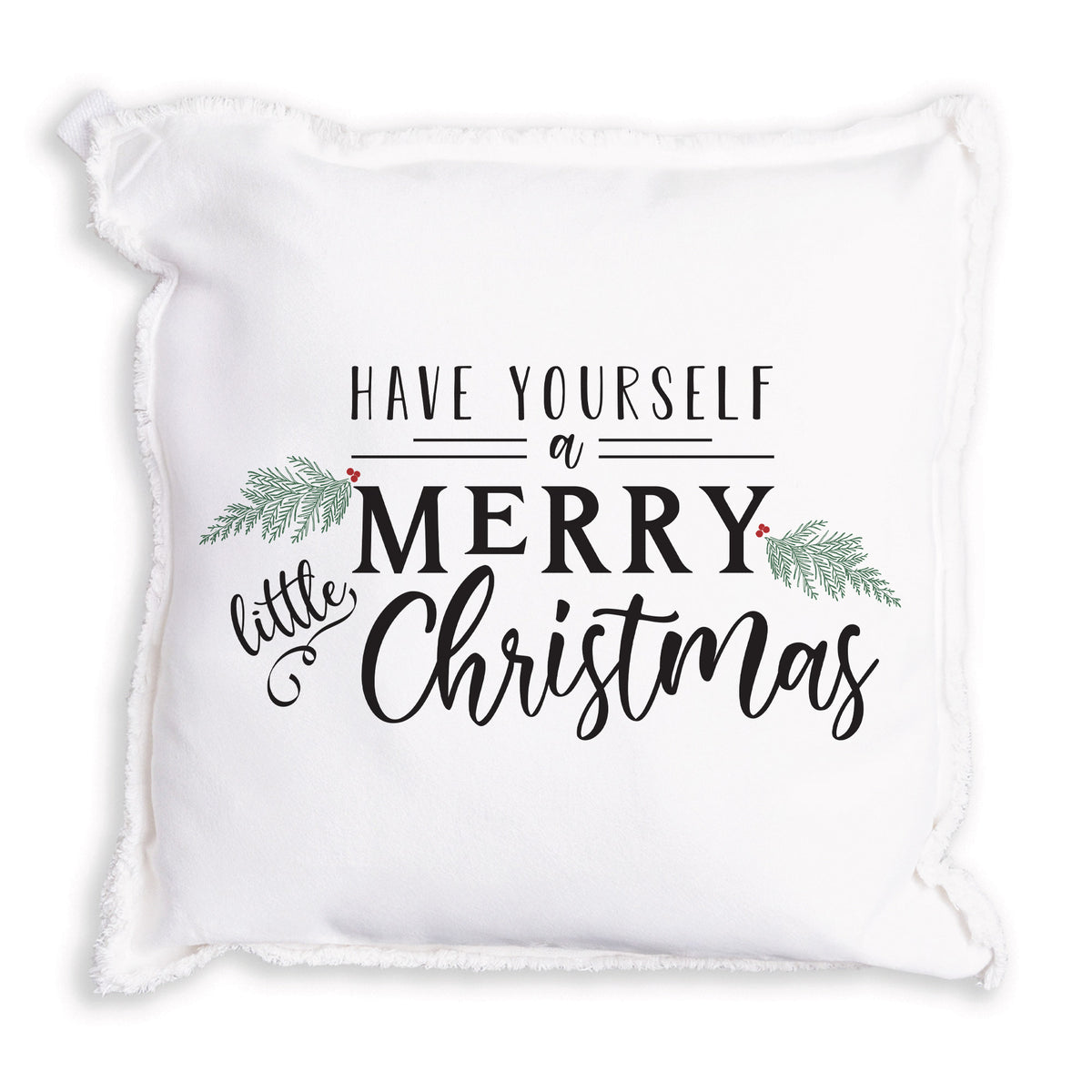 Merry Little Christmas Pillow