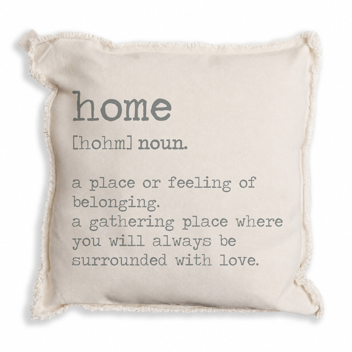 Home Definition Pillow