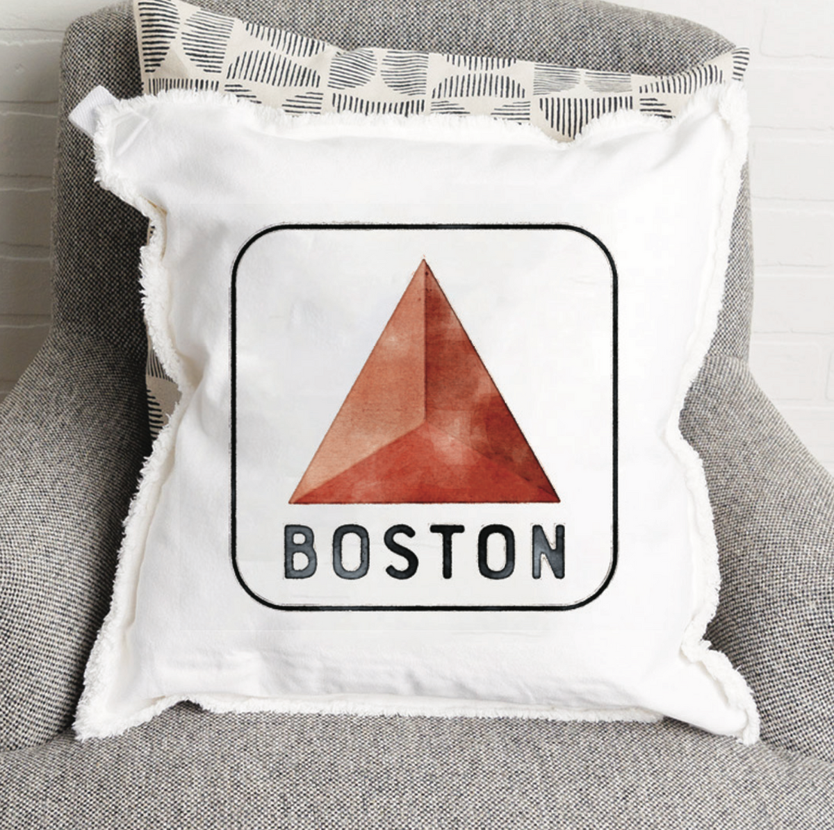 Vintage Citgo Sign Square Pillow