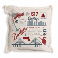Boston All Things Pillow