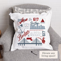 Boston All Things Pillow