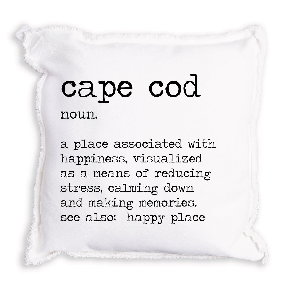 Happy Place Definition Personalized Pillow