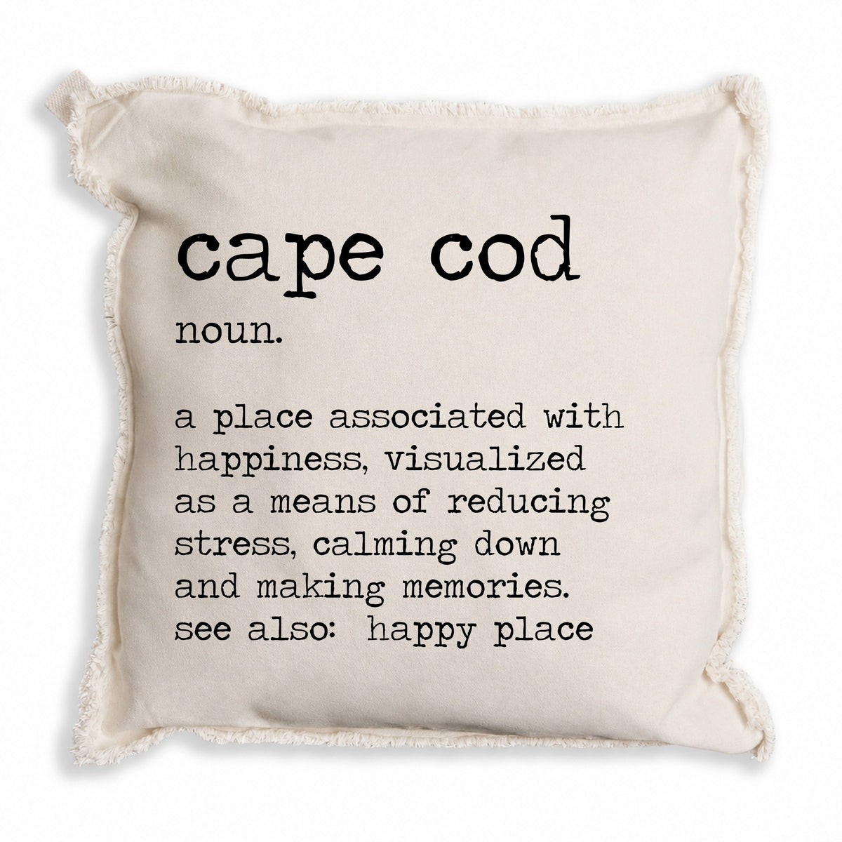 Happy Place Definition Personalized Pillow