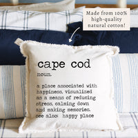 Happy Place Definition Personalized Pillow