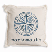 Compass Personalized Pillow