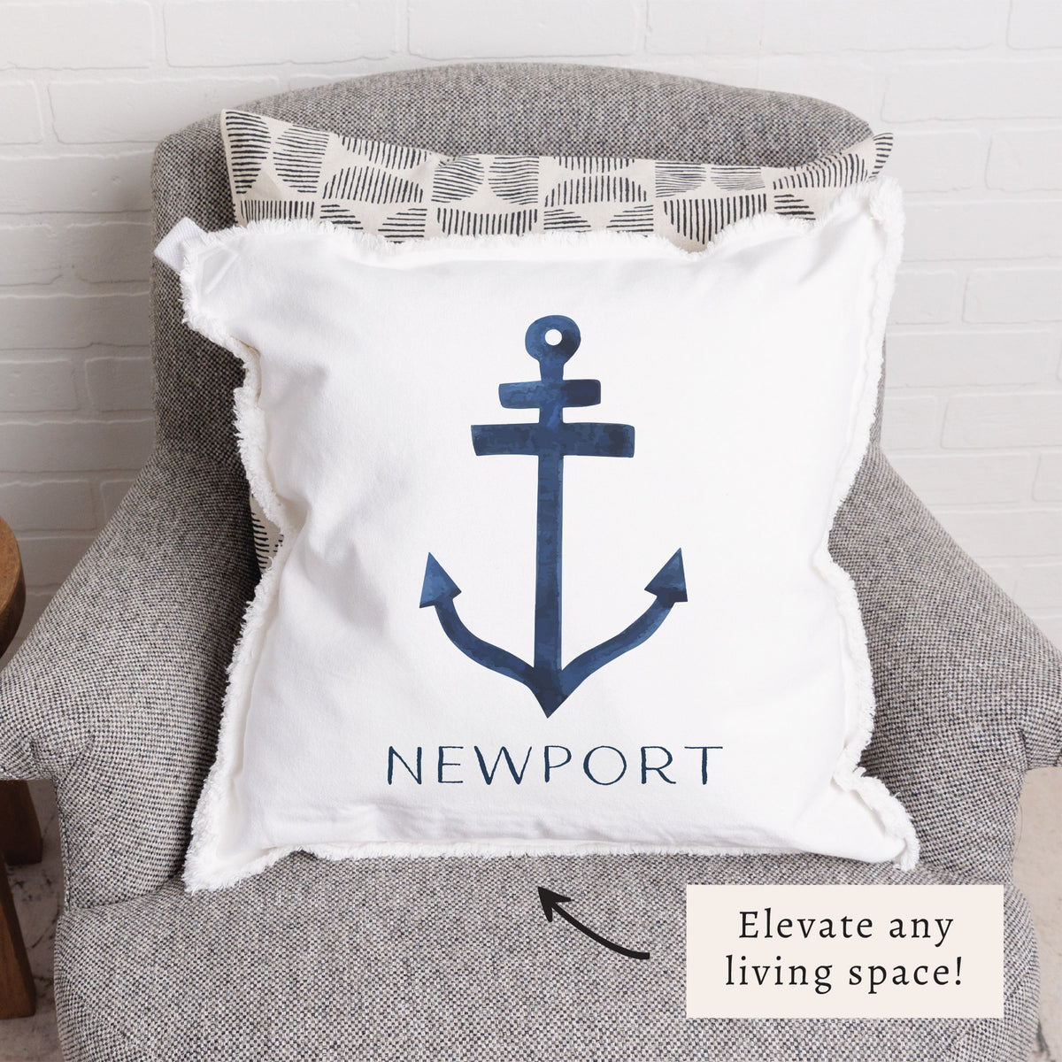 Anchor Personalized Pillow