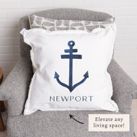 Anchor Personalized Pillow