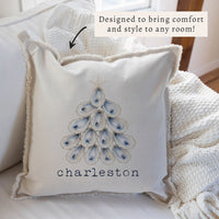 Oyster Tree Personalized Pillow