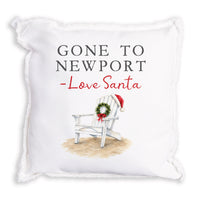 Santa Gone To Personalized Pillow
