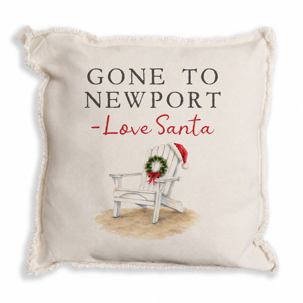 Santa Gone To Personalized Pillow