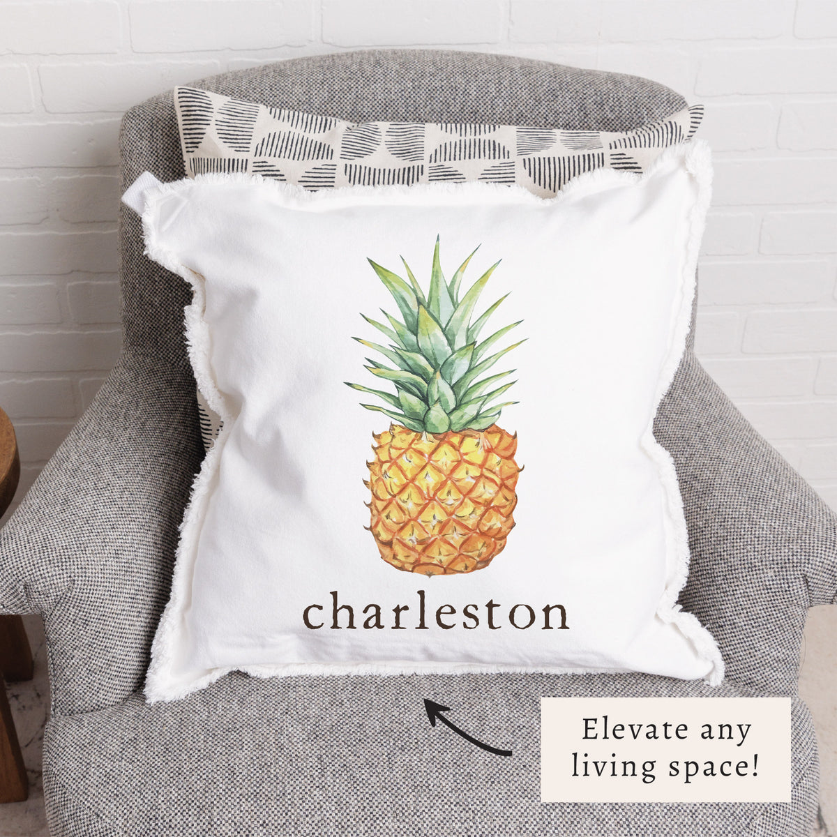 Pineapple Personalized Pillow