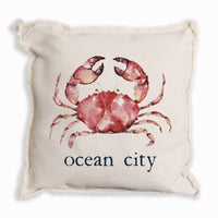 Crab Personalized Pillow