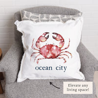 Crab Personalized Pillow