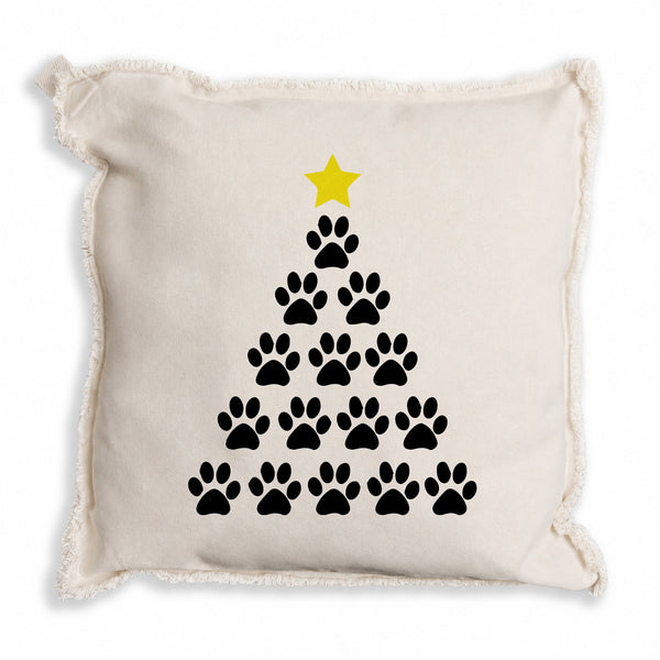 Paws Tree Pillow