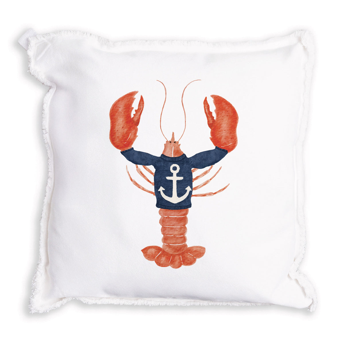 Nautical Lobster Pillow