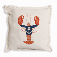 Nautical Lobster Pillow
