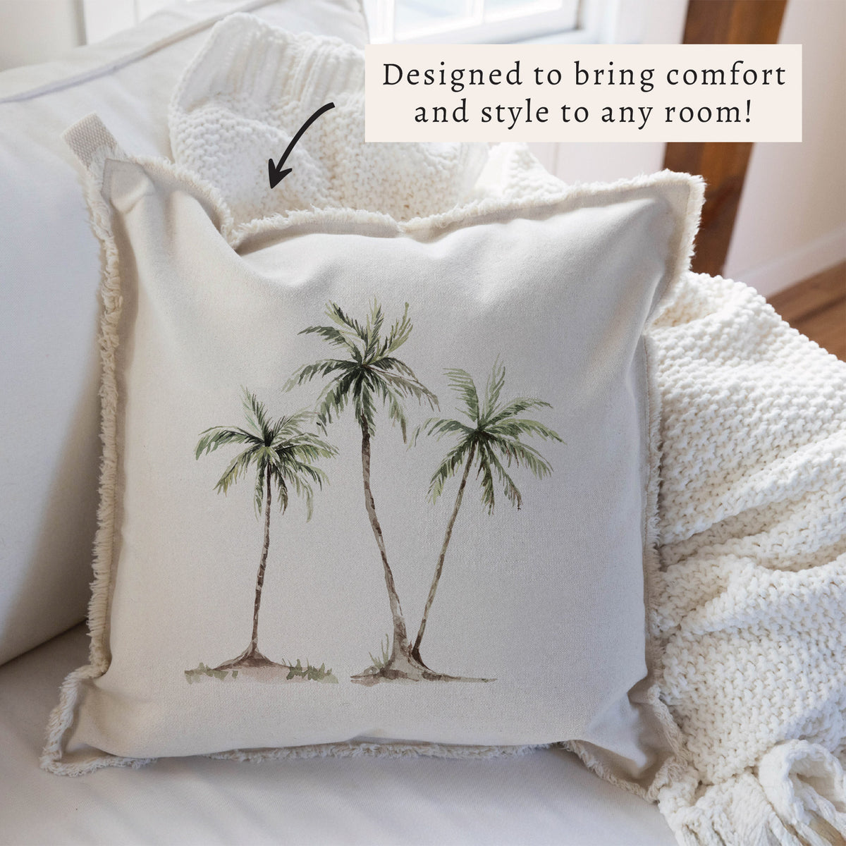 Palm Trees Pillow