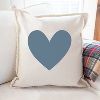 Personalized Heart Square Pillow