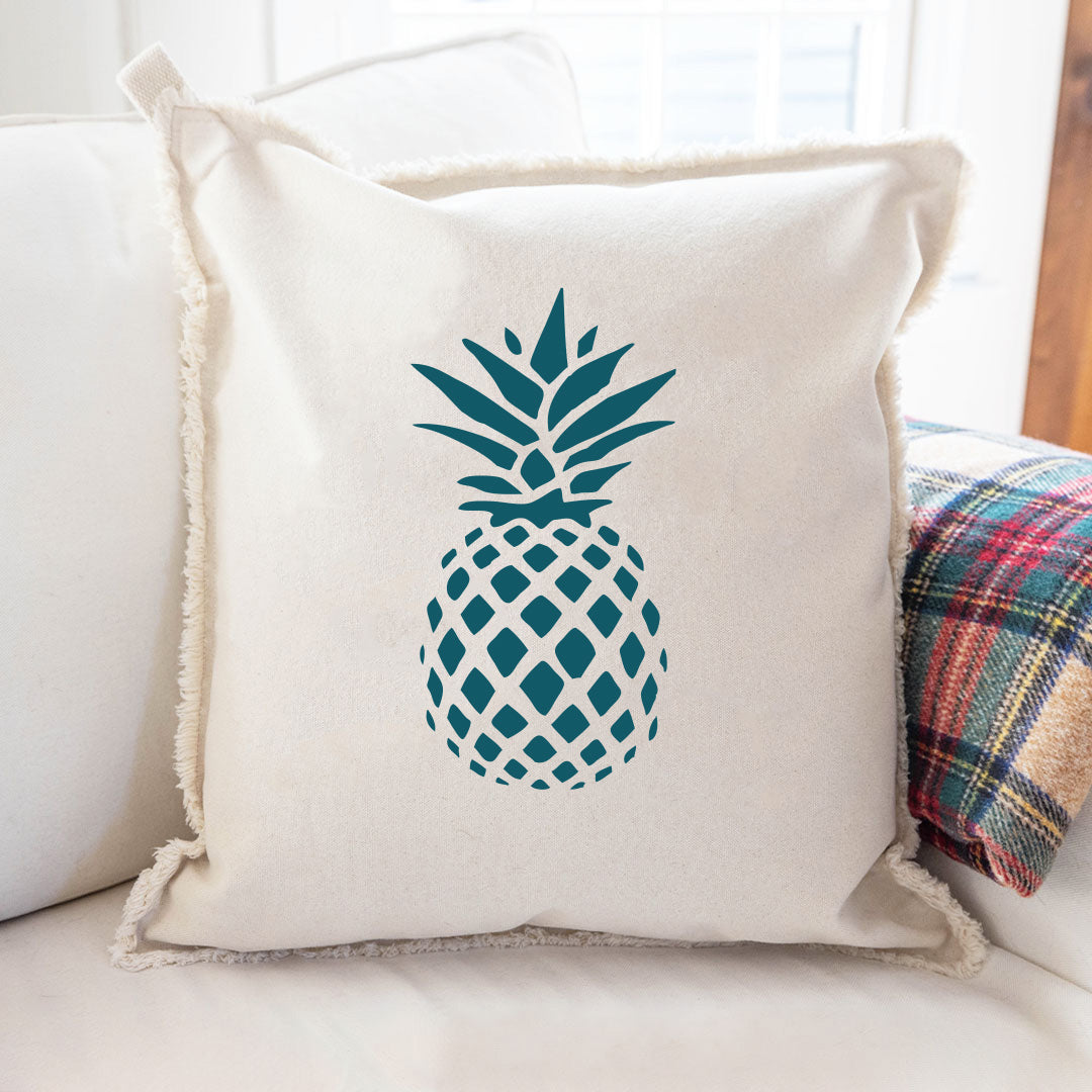 Personalized Pineapple Square Pillow