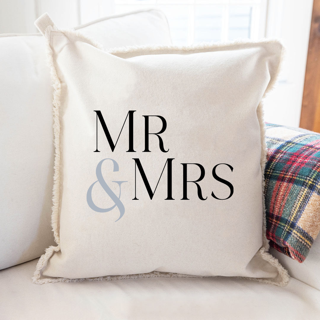 Mr & Mrs Square Pillow