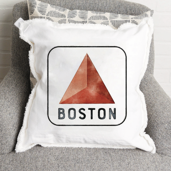 Boston Citgo Square Pillow