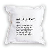 Happy Place Personalized Square Pillow