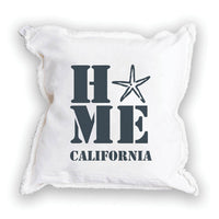 HOME Your Icon + Word Square Pillow