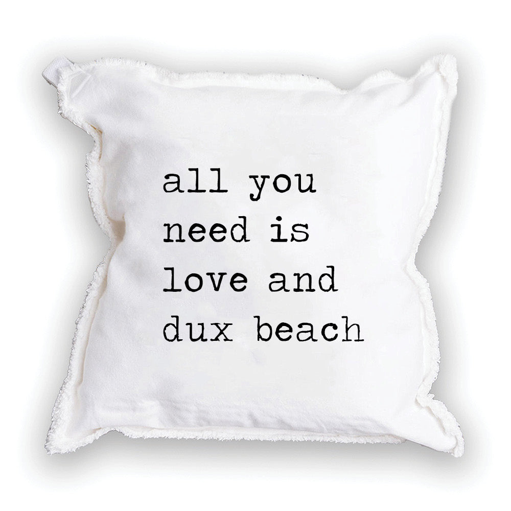All You Need is Love Personalized Square Pillow