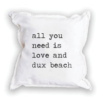 All You Need is Love Personalized Square Pillow